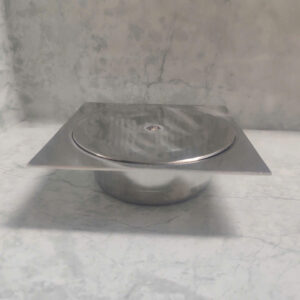 Thông tắc sàn Inox 304. Ống D200 Kiểu O2 Mặt tròn