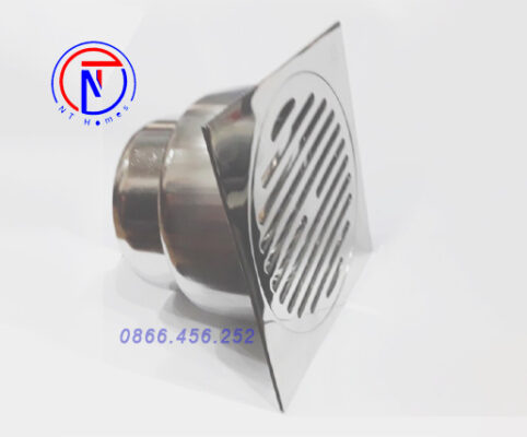 Phễu thu sàn Inox 304 ngăn mùi Kiểu DS
