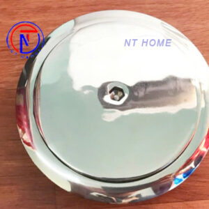 Thông tắc sàn Inox 304. Ống D140. Kiểu O2 Mặt tròn