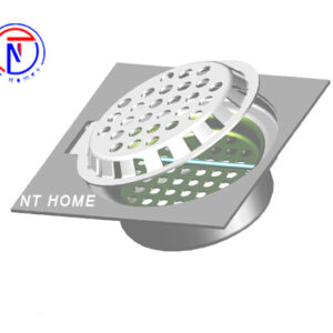 Phễu thoát nước Inox 304 Kiểu R8