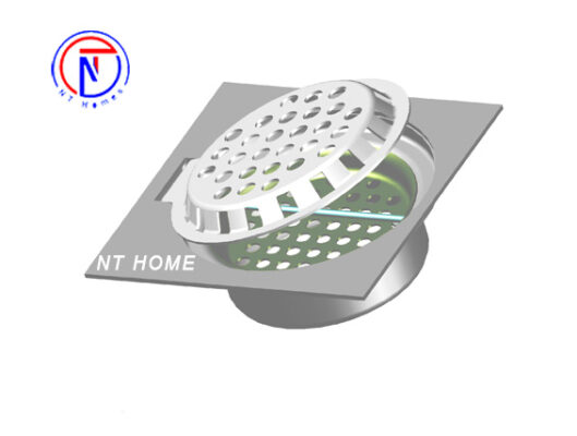 Phễu thoát nước Inox 304 Kiểu R8