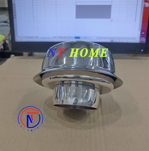 Chụp Thông hơi Inox 304 DN65 Kiểu V1