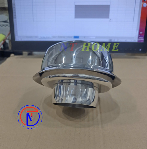 Chụp Thông hơi Inox 304 DN50 Kiểu V1