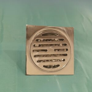 Phễu thu sàn D60. Mặt 120x120. Inox 304. Ngăn mùi. Kiểu DX