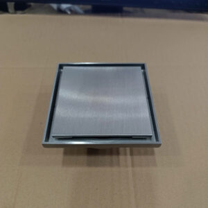 Phễu thu sàn mặt tấm phẳng 100x100 ống D60, D90 Kiểu E8