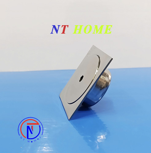Thông tắc sàn Inox 304 Ống D75 Mặt vuông