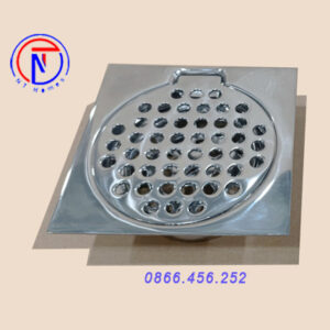 Phễu thu sàn Inox 304 Nắp bản lề Kiểu D4..2