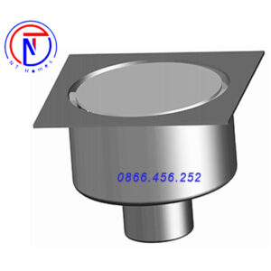 Phễu thoát nước công nghiệp Inox 304 Kiểu DW