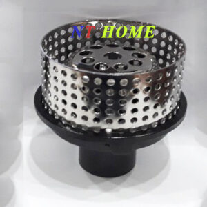 Phễu thoát nước Gang+Inox 304 Kiểu R1..F