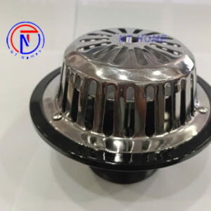 Phễu thu nước mưa Gang+Inox 304 Kiểu R1